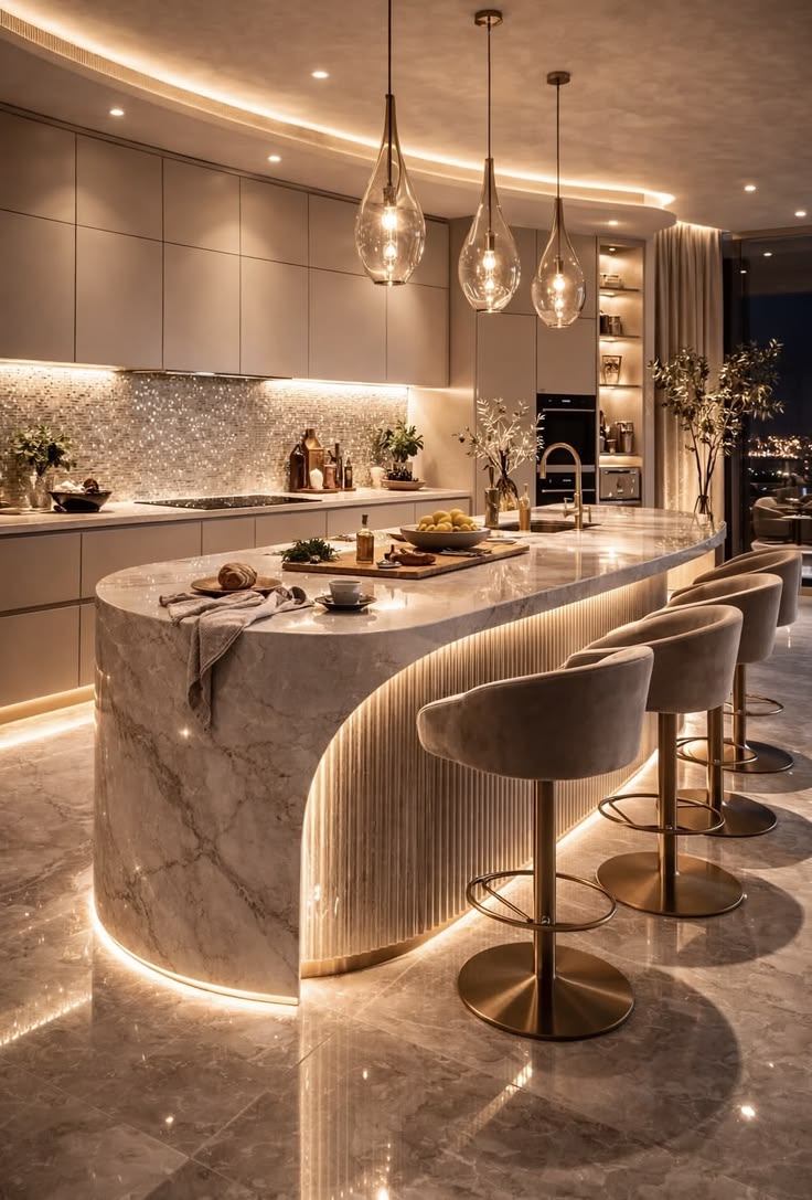 KLCC Executive Penthouse — Kitchen & Dining