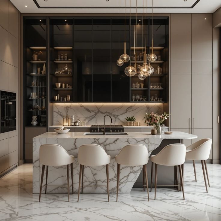 KLCC Executive Penthouse — Kitchen & Dining